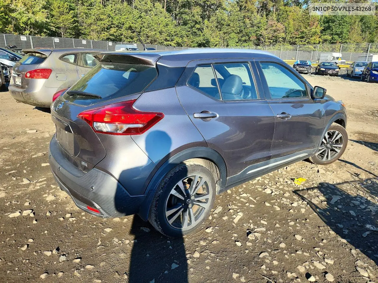 2020 NISSAN KICKS VIN 3N1CP5DV7LL543268 — фото 3