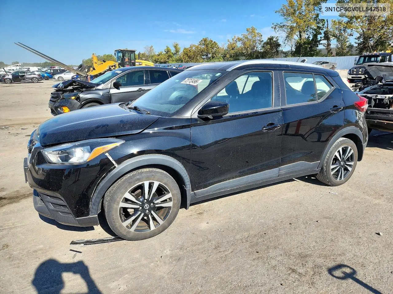 NISSAN KICKS 2020, VIN 3N1CP5CV0LL547518