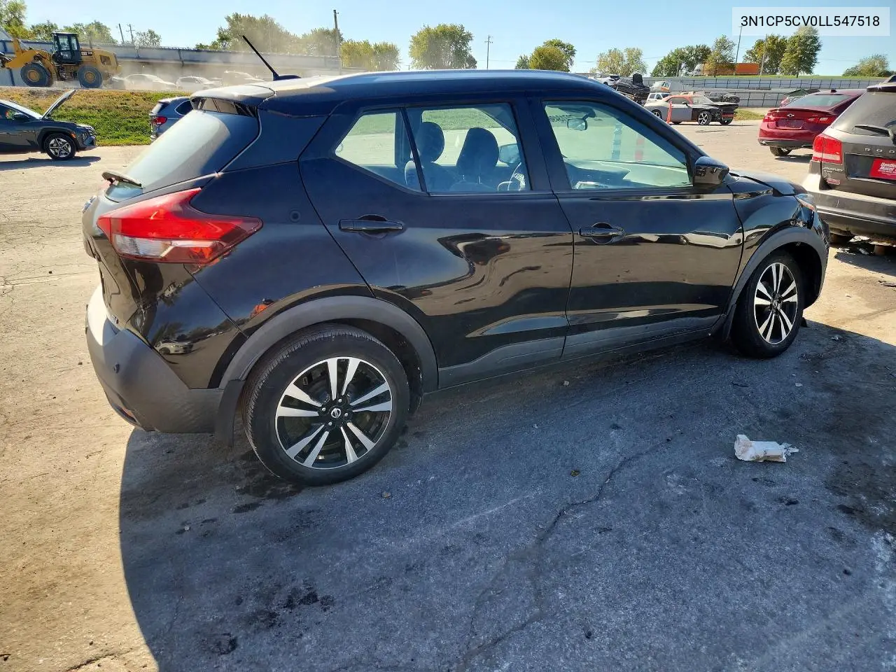 2020 NISSAN KICKS VIN 3N1CP5CV0LL547518 — фото 3