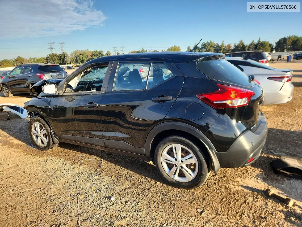 2020 NISSAN KICKS VIN 3N1CP5BV9LL578560 — фото 2