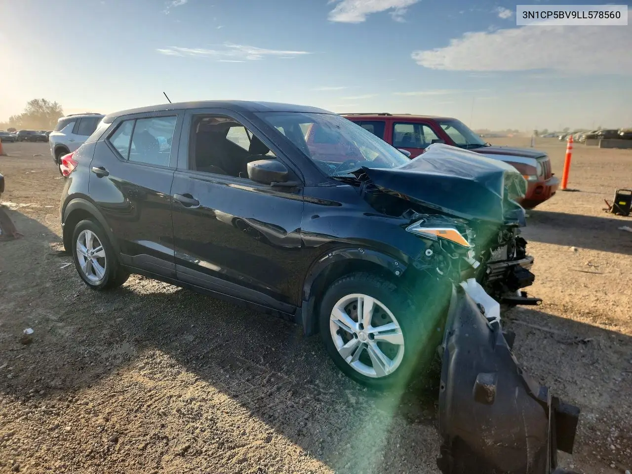 2020 NISSAN KICKS VIN 3N1CP5BV9LL578560 — фото 4