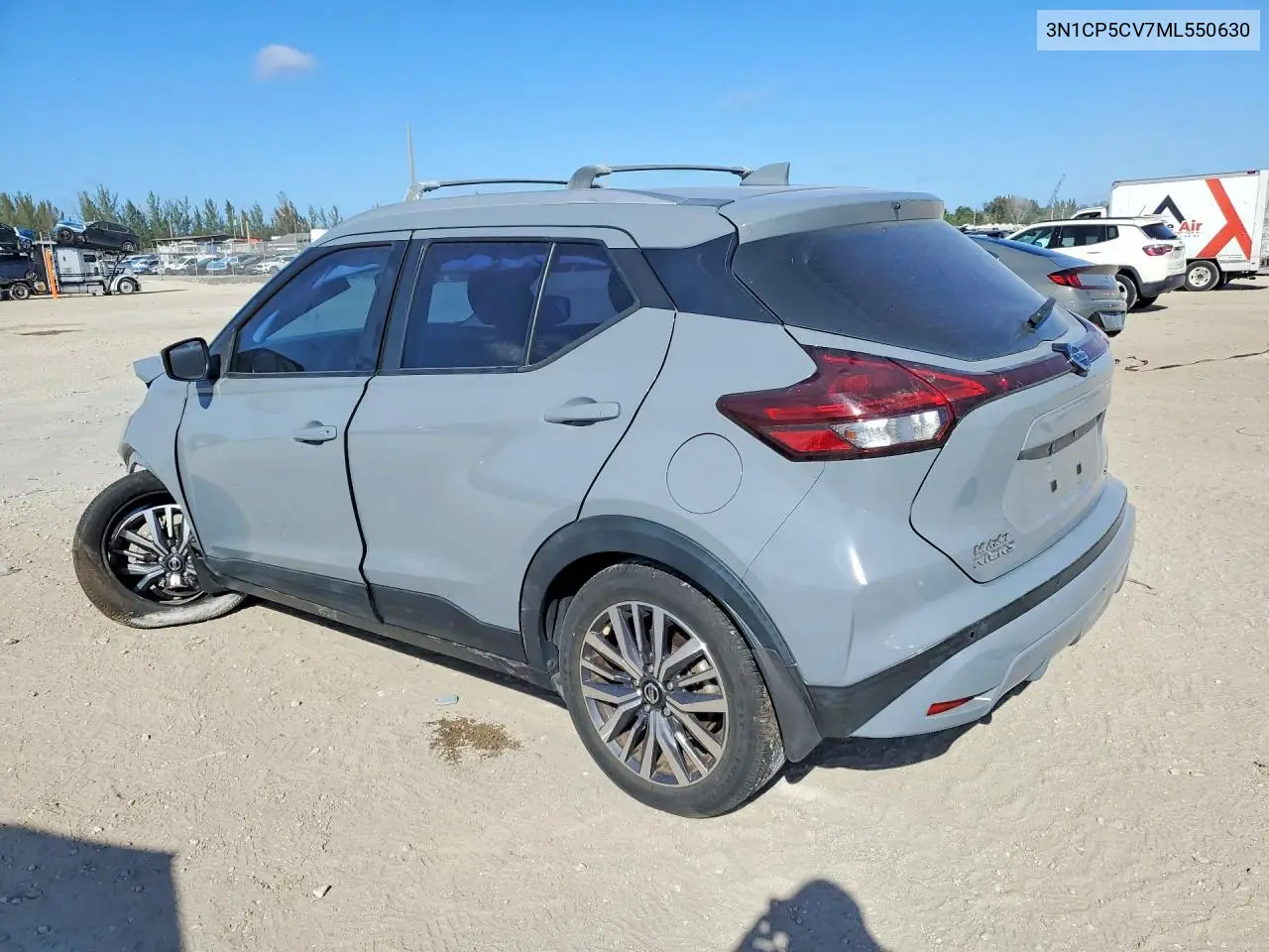 2021 NISSAN KICKS VIN 3N1CP5CV7ML550630 — фото 2