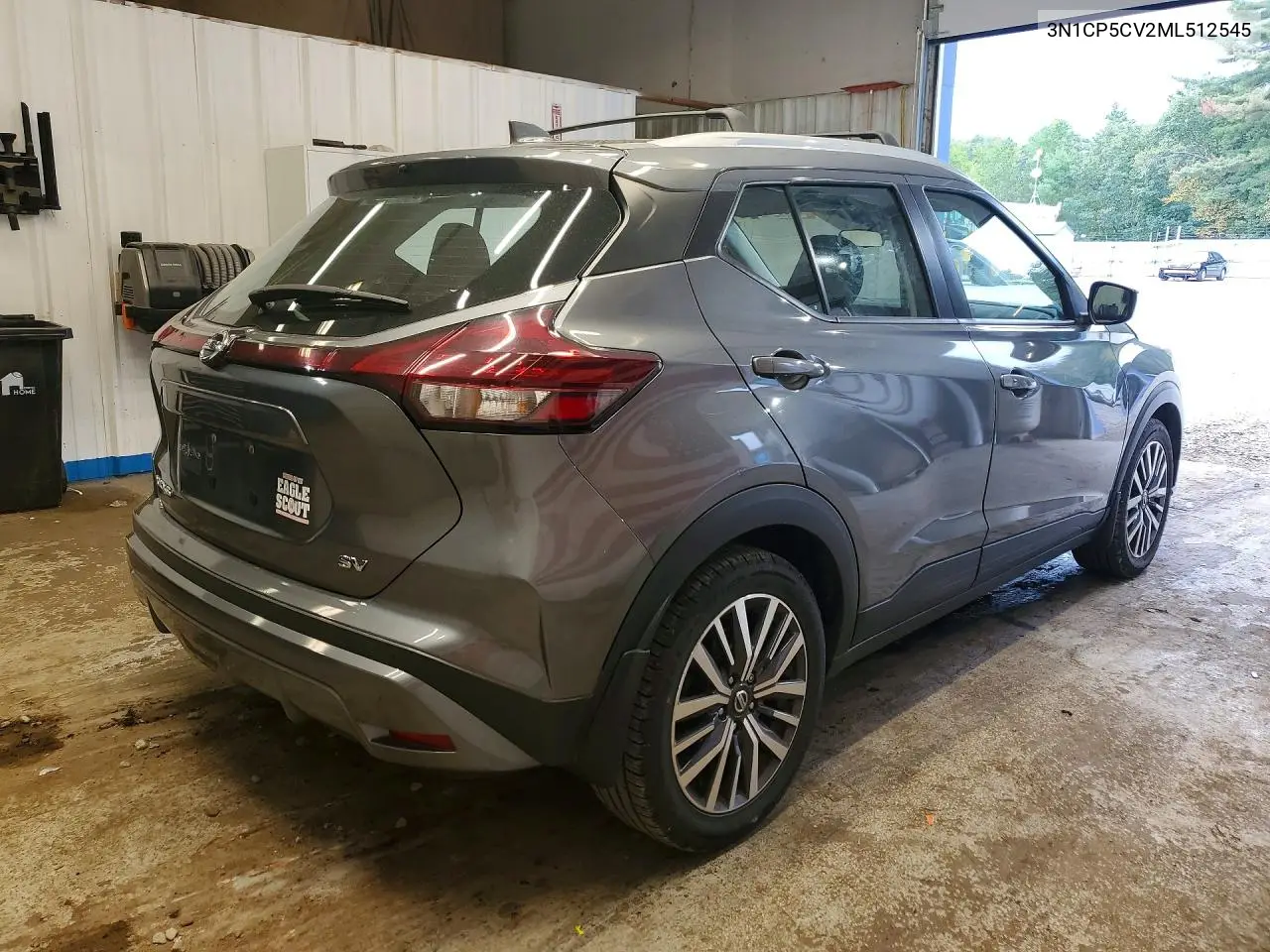 2021 NISSAN KICKS VIN 3N1CP5CV2ML512545 — фото 3