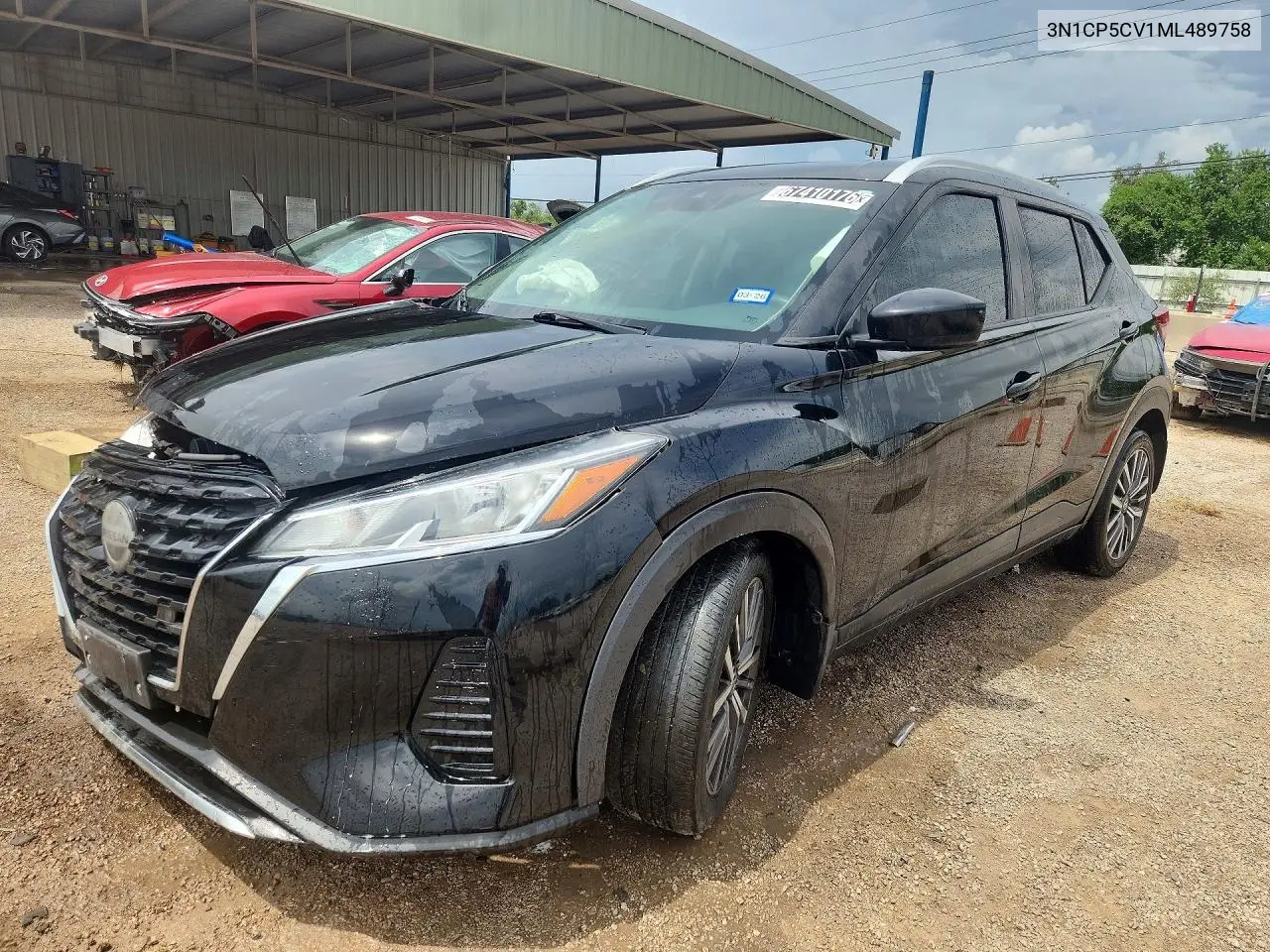 NISSAN KICKS 2021, VIN 3N1CP5CV1ML489758