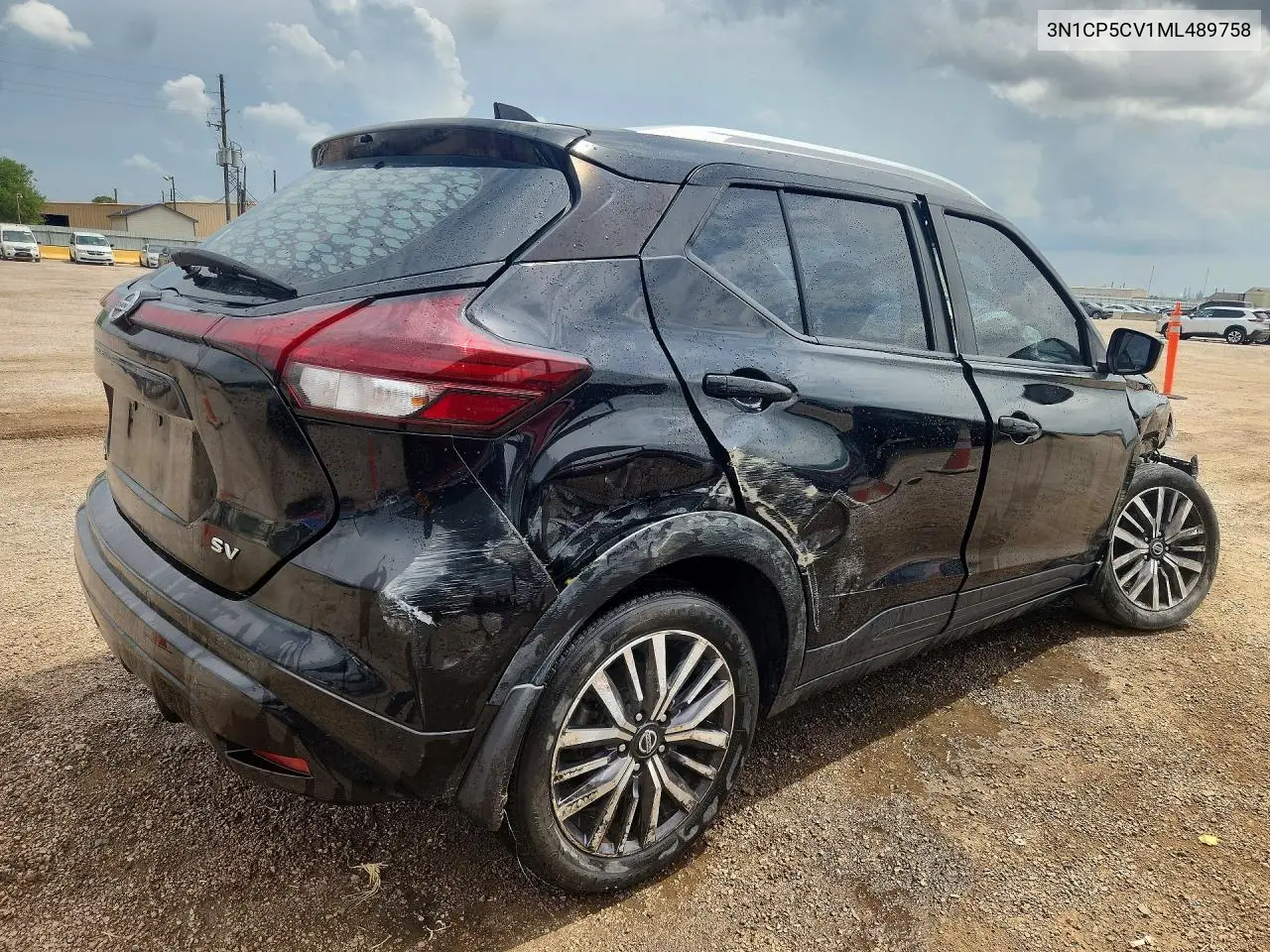 2021 NISSAN KICKS VIN 3N1CP5CV1ML489758 — фото 3