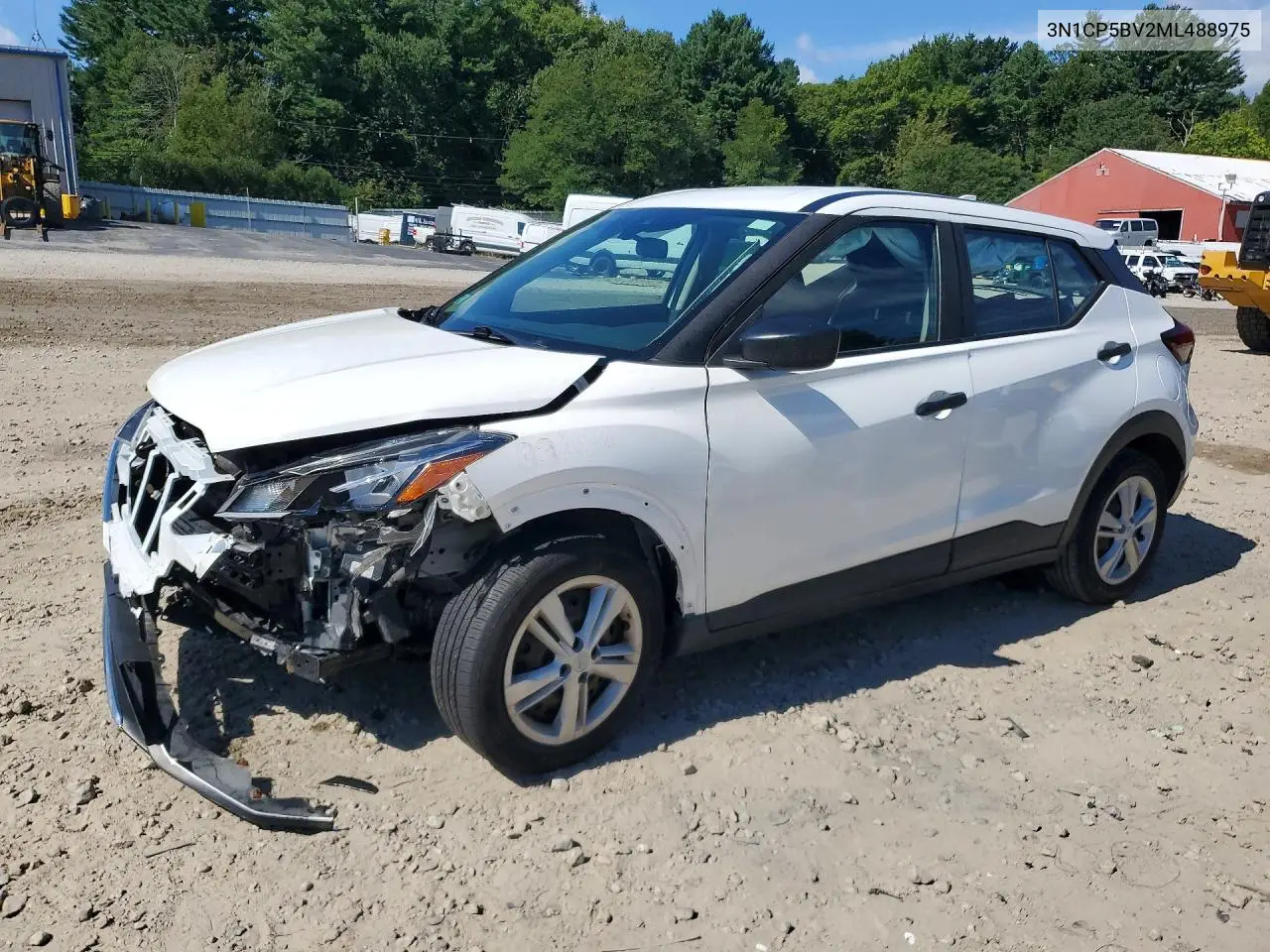 NISSAN KICKS 2021, VIN 3N1CP5BV3ML539397