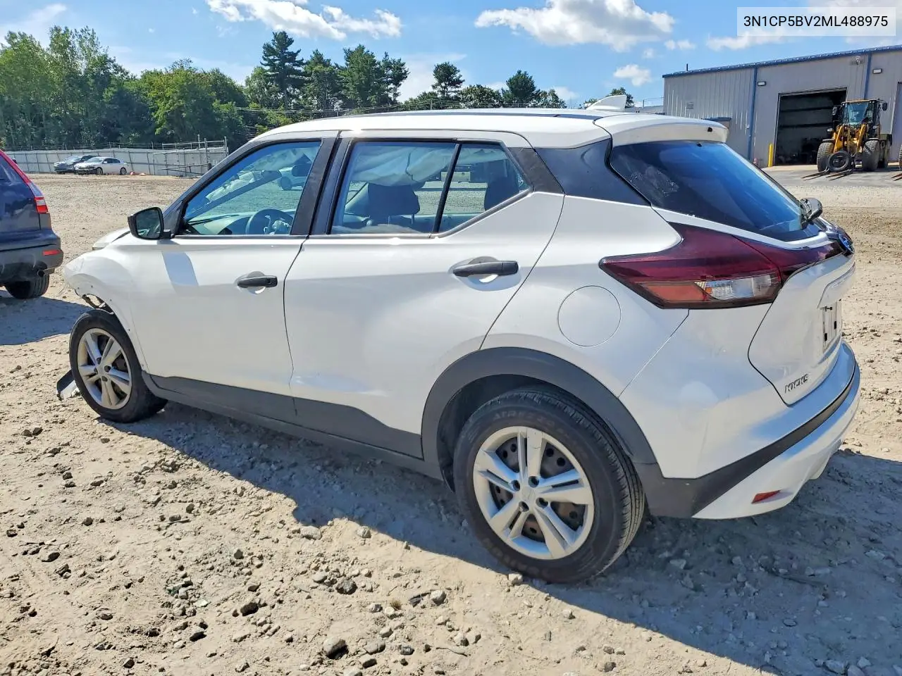 2021 NISSAN KICKS VIN 3N1CP5BV3ML539397 — фото 2