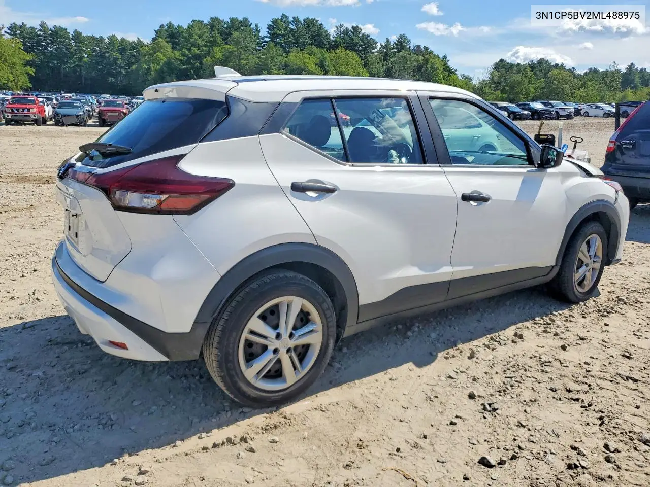 2021 NISSAN KICKS VIN 3N1CP5BV3ML539397 — фото 3