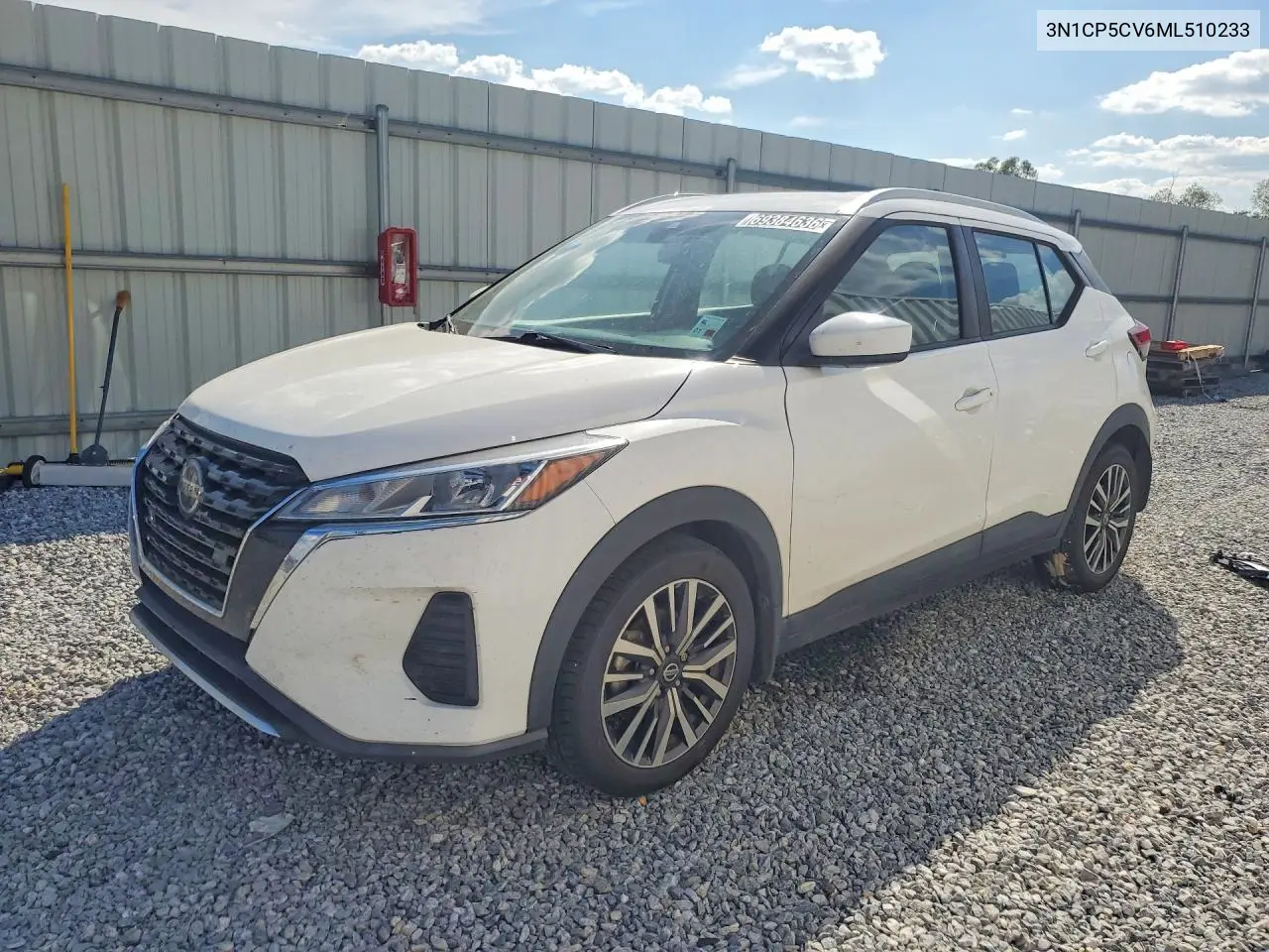 NISSAN KICKS 2021, VIN 3N1CP5CV6ML510233