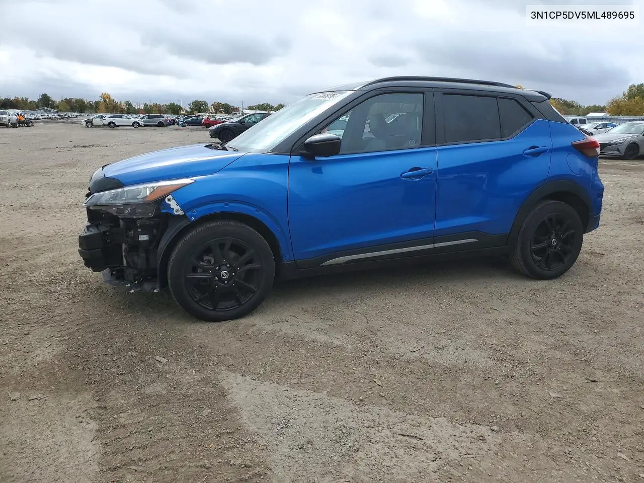 NISSAN KICKS 2021, VIN 3N1CP5DV5ML489695