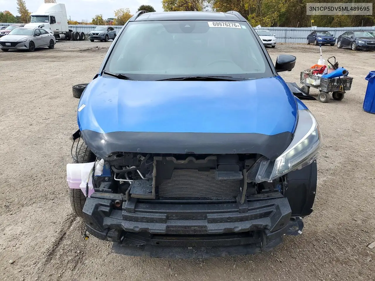 2021 NISSAN KICKS VIN 3N1CP5DV5ML489695 — фото 5