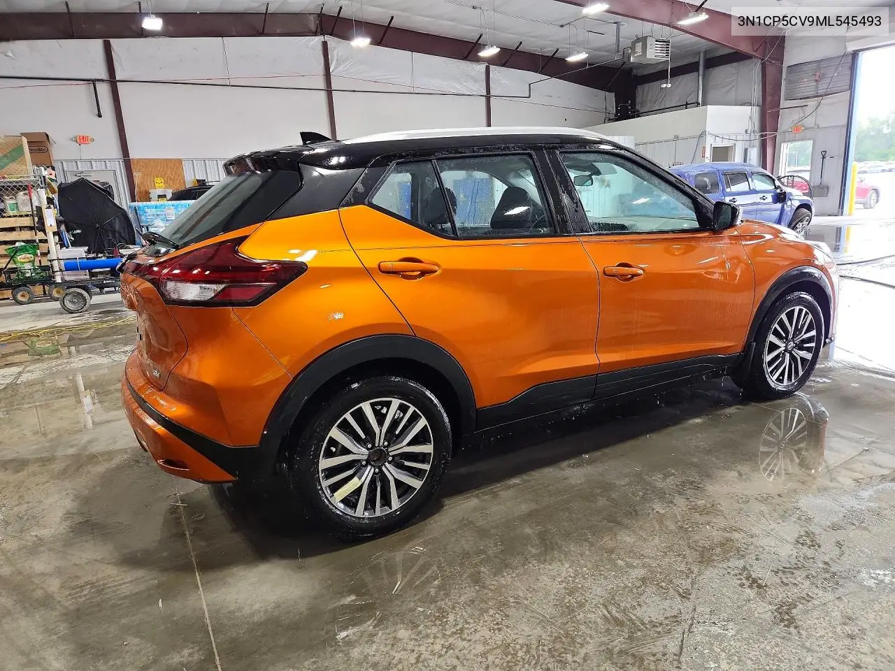 2021 NISSAN KICKS VIN 3N1CP5CV9ML545493 — фото 3