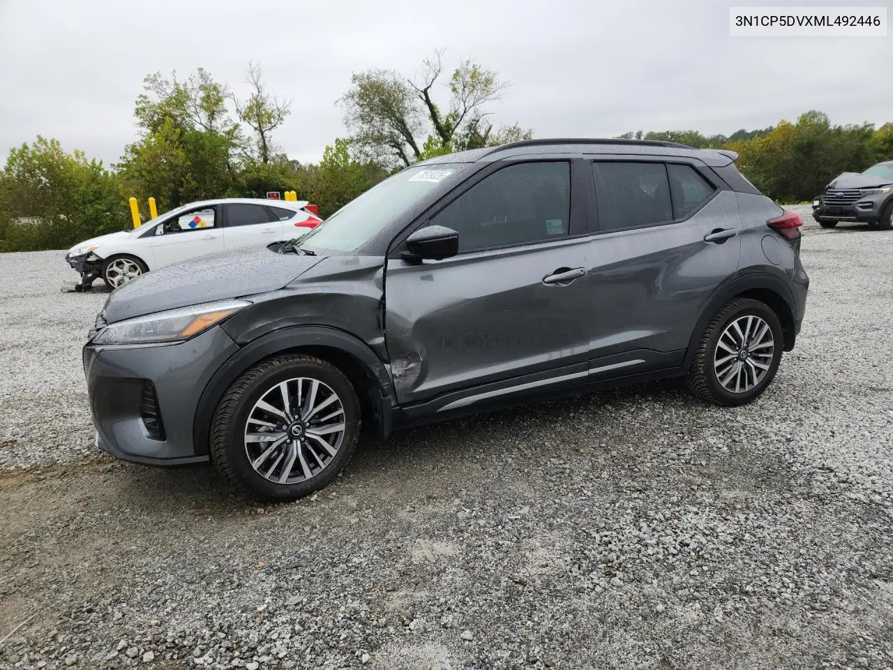 NISSAN KICKS 2021, VIN 3N1CP5DVXML492446