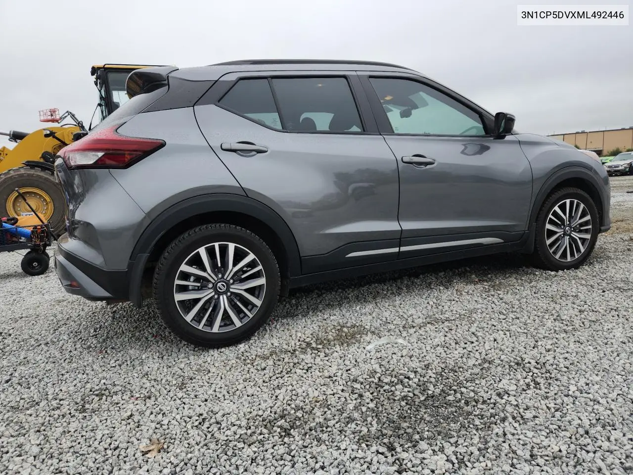 2021 NISSAN KICKS VIN 3N1CP5DVXML492446 — фото 3