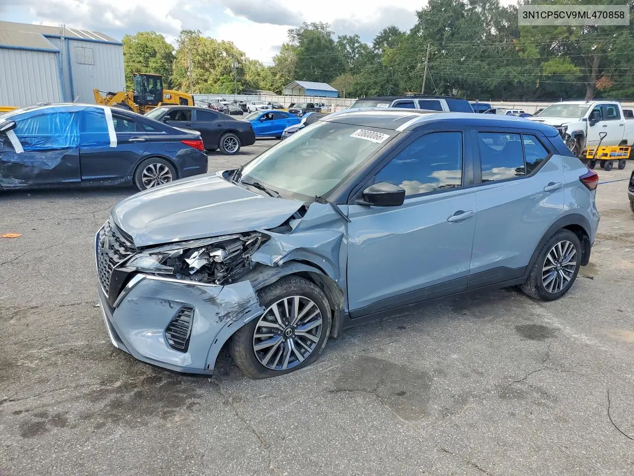 NISSAN KICKS 2021, VIN 3N1CP5CV9ML470858