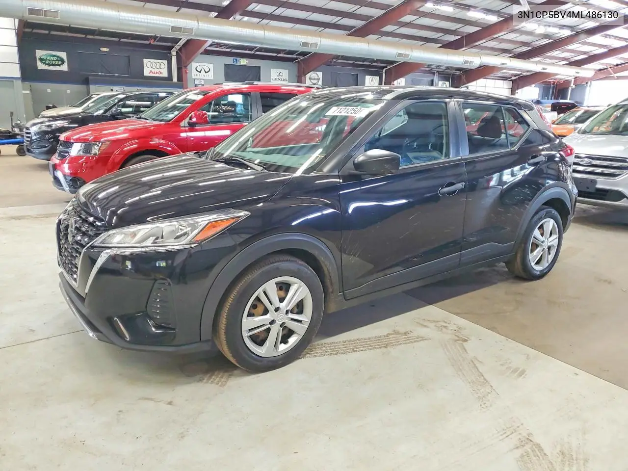 NISSAN KICKS 2021, VIN 3N1CP5BV4ML486130