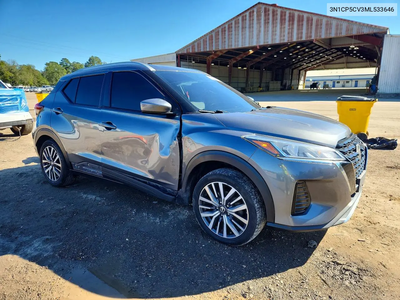 2021 NISSAN KICKS VIN 3N1CP5CV3ML533646 — фото 4