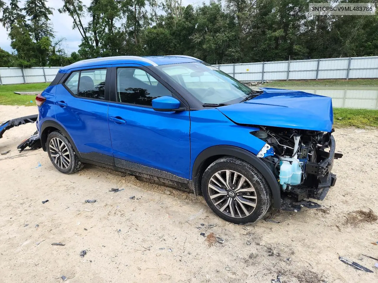 2021 NISSAN KICKS VIN 3N1CP5CV9ML483786 — фото 4