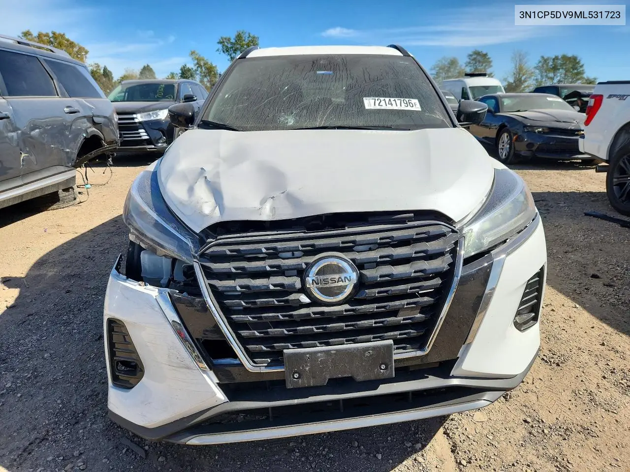 2021 NISSAN KICKS VIN 3N1CP5DV9ML531723 — фото 5