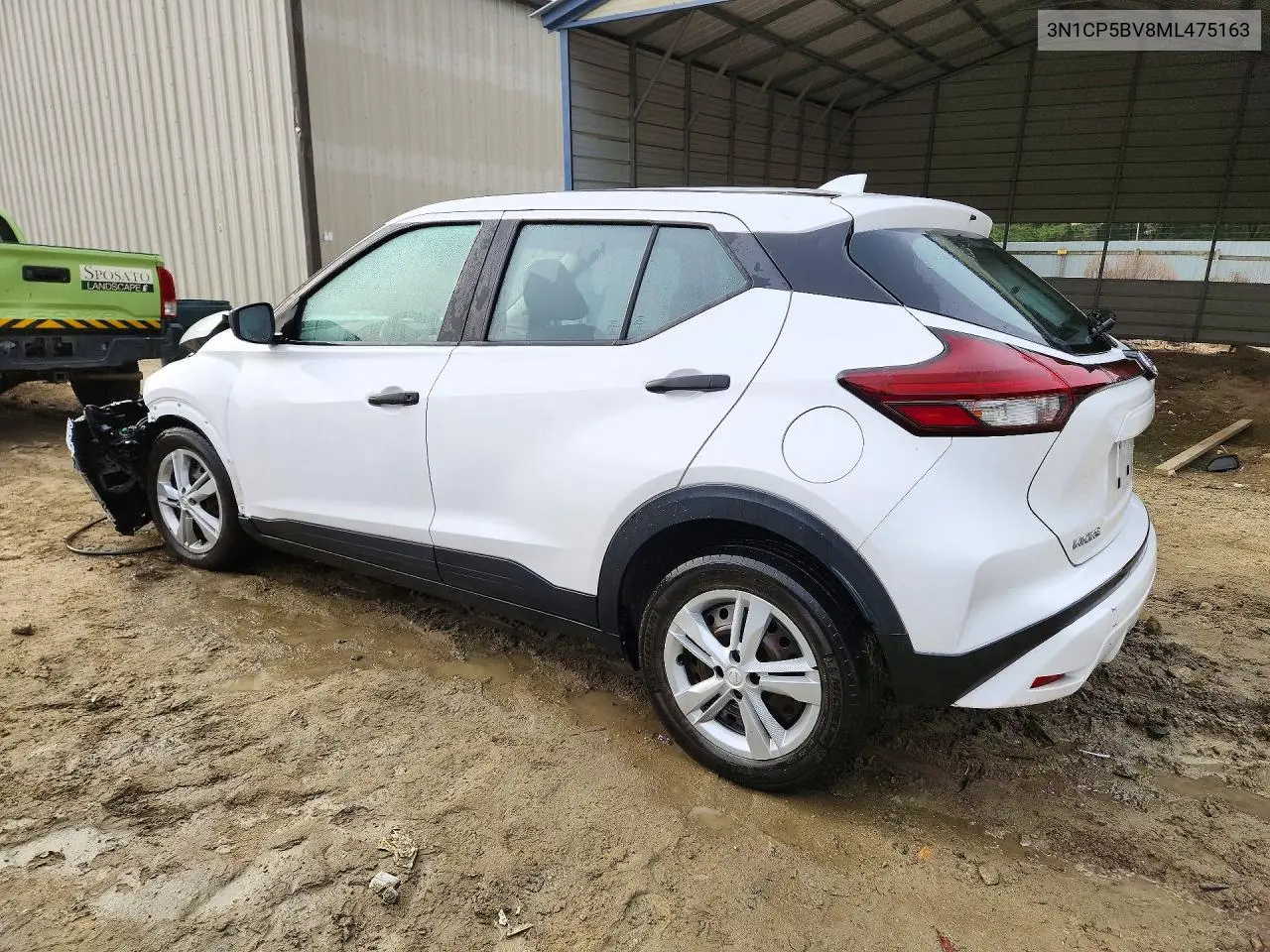 2021 NISSAN KICKS VIN 3N1CP5BV8ML475163 — фото 2