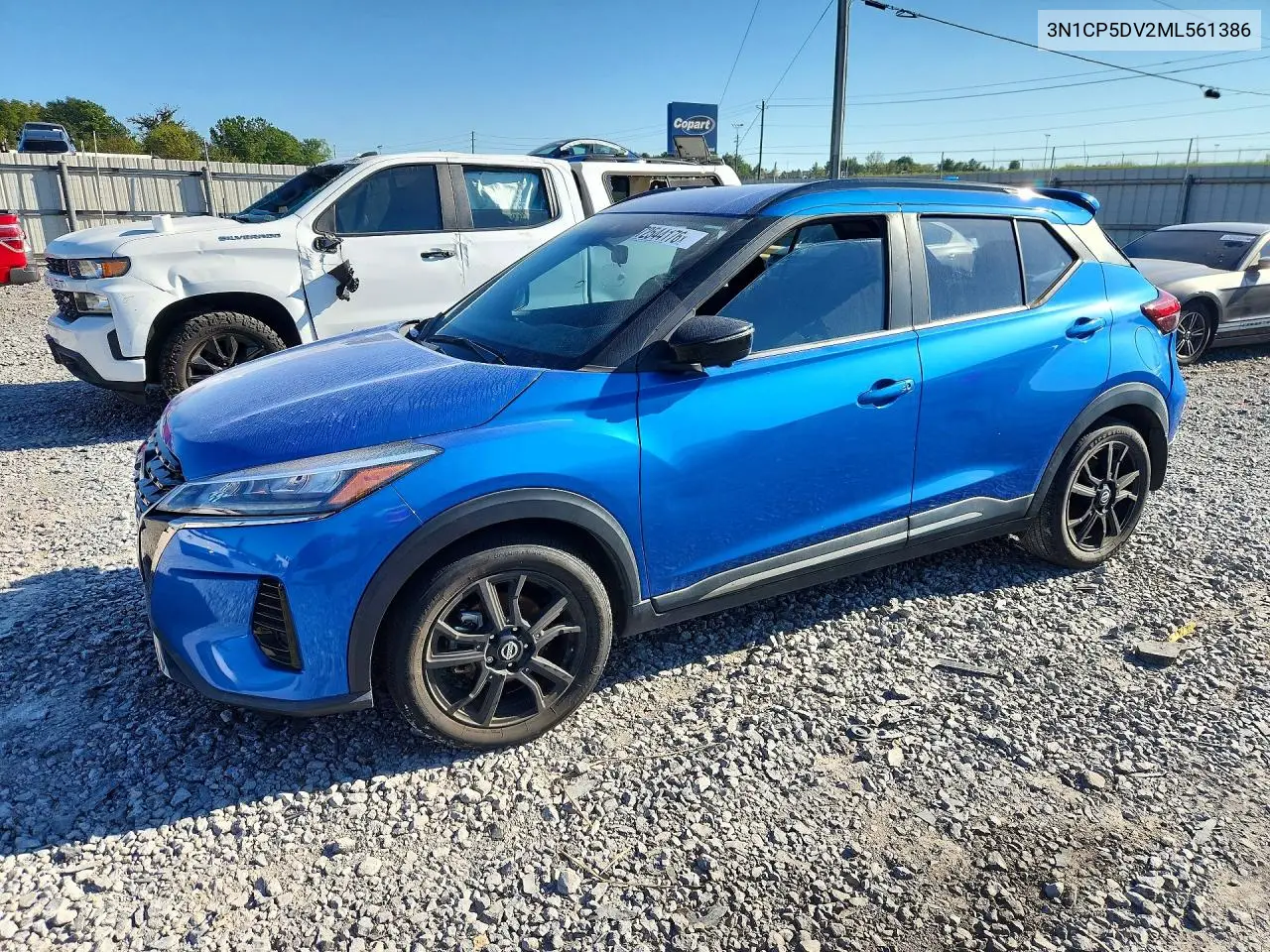 NISSAN KICKS 2021, VIN 3N1CP5DV2ML561386