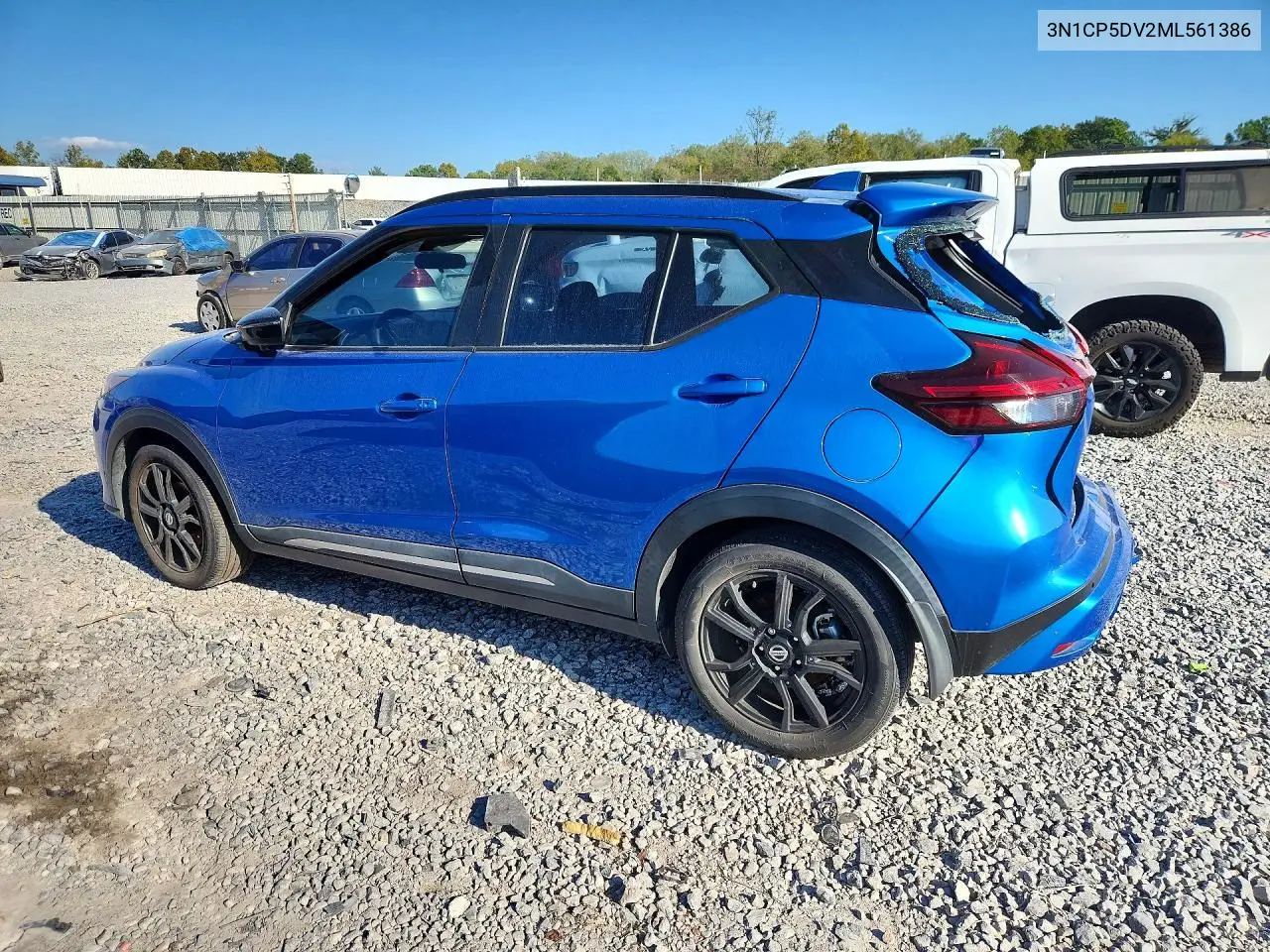 2021 NISSAN KICKS VIN 3N1CP5DV2ML561386 — фото 2