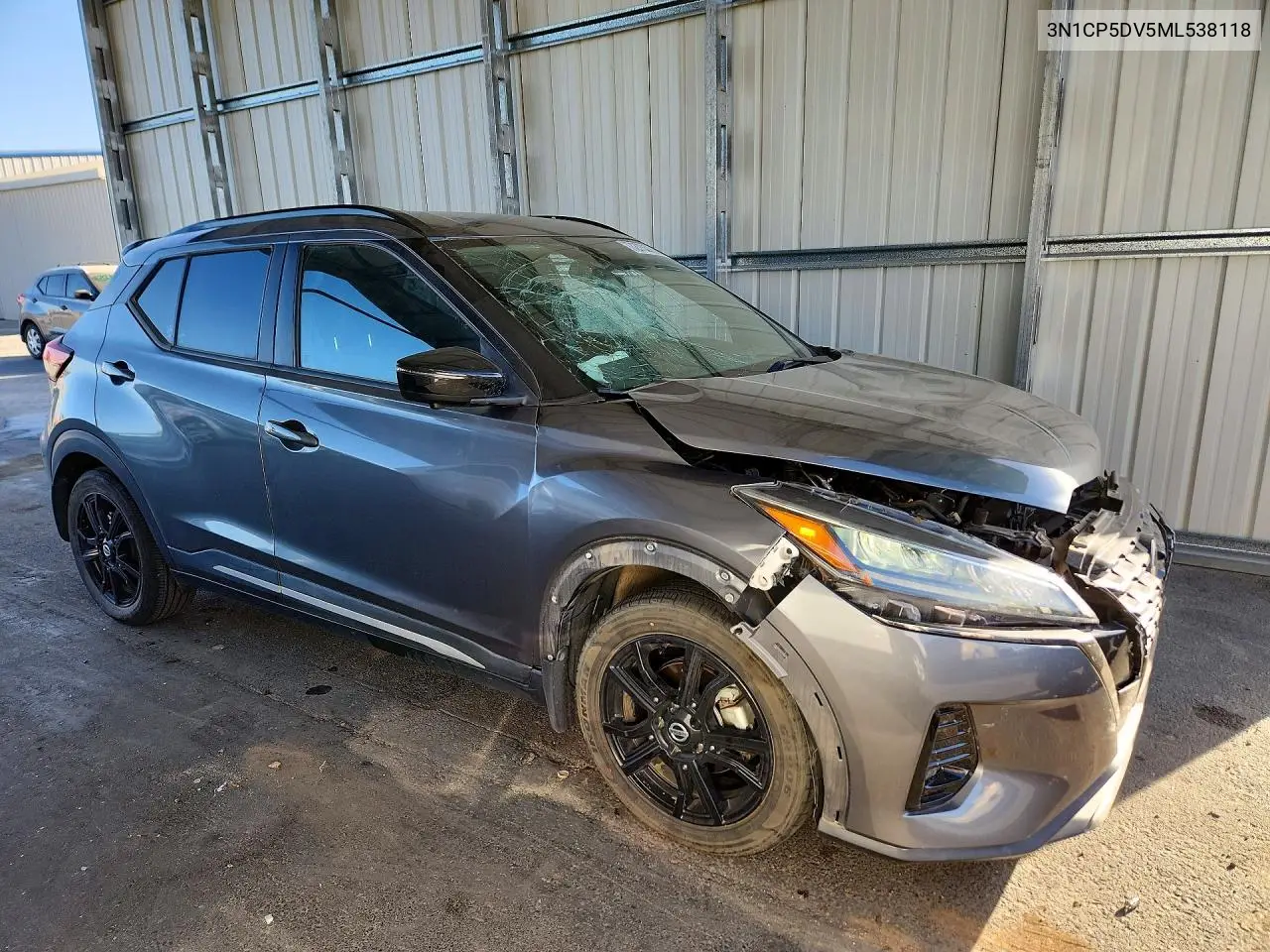 2021 NISSAN KICKS VIN 3N1CP5DV5ML538118 — фото 4