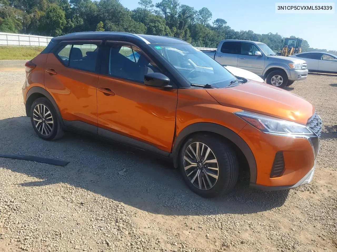 2021 NISSAN KICKS VIN 3N1CP5CVXML534339 — фото 4