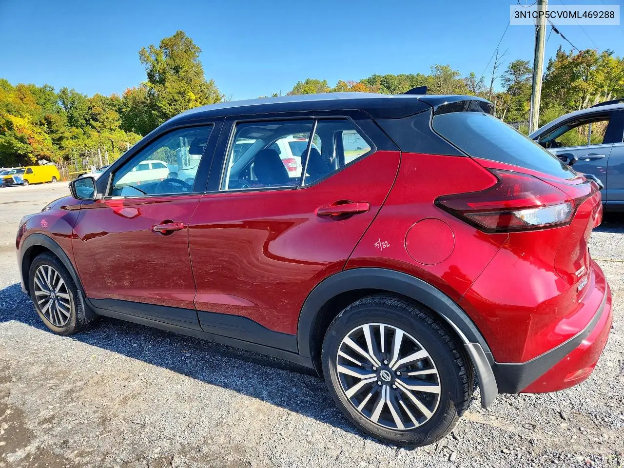 2021 NISSAN KICKS VIN 3N1CP5CV0ML469288 — фото 2