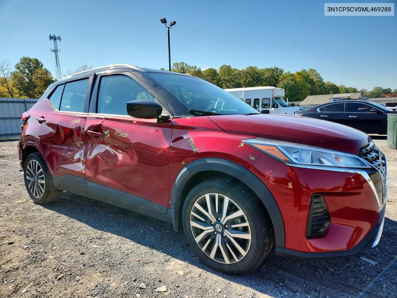 2021 NISSAN KICKS VIN 3N1CP5CV0ML469288 — фото 4