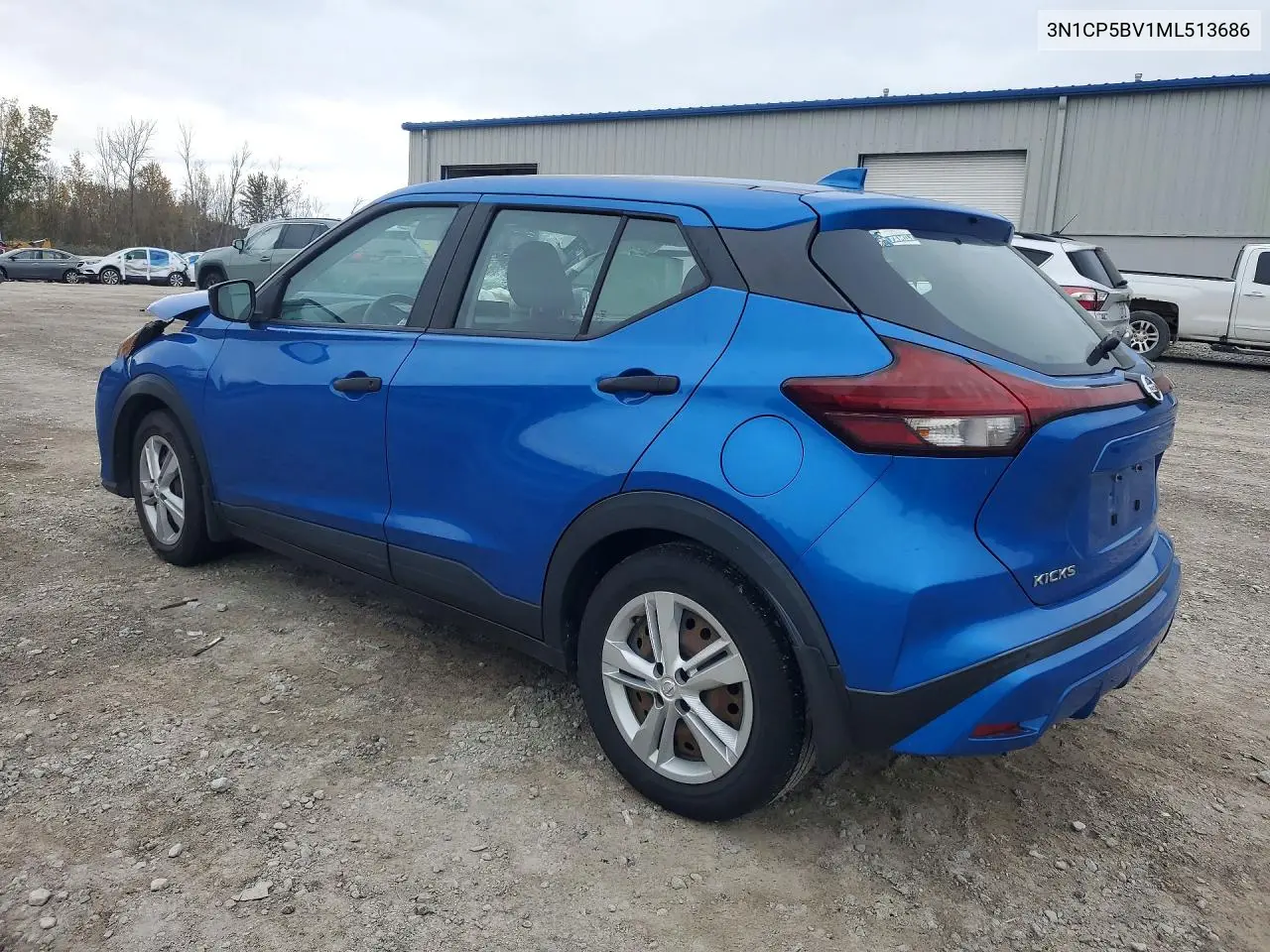2021 NISSAN KICKS VIN 3N1CP5BV1ML513686 — фото 2