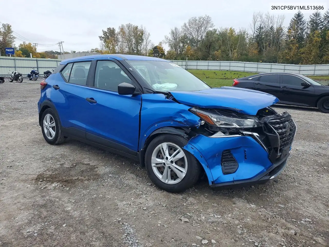 2021 NISSAN KICKS VIN 3N1CP5BV1ML513686 — фото 4
