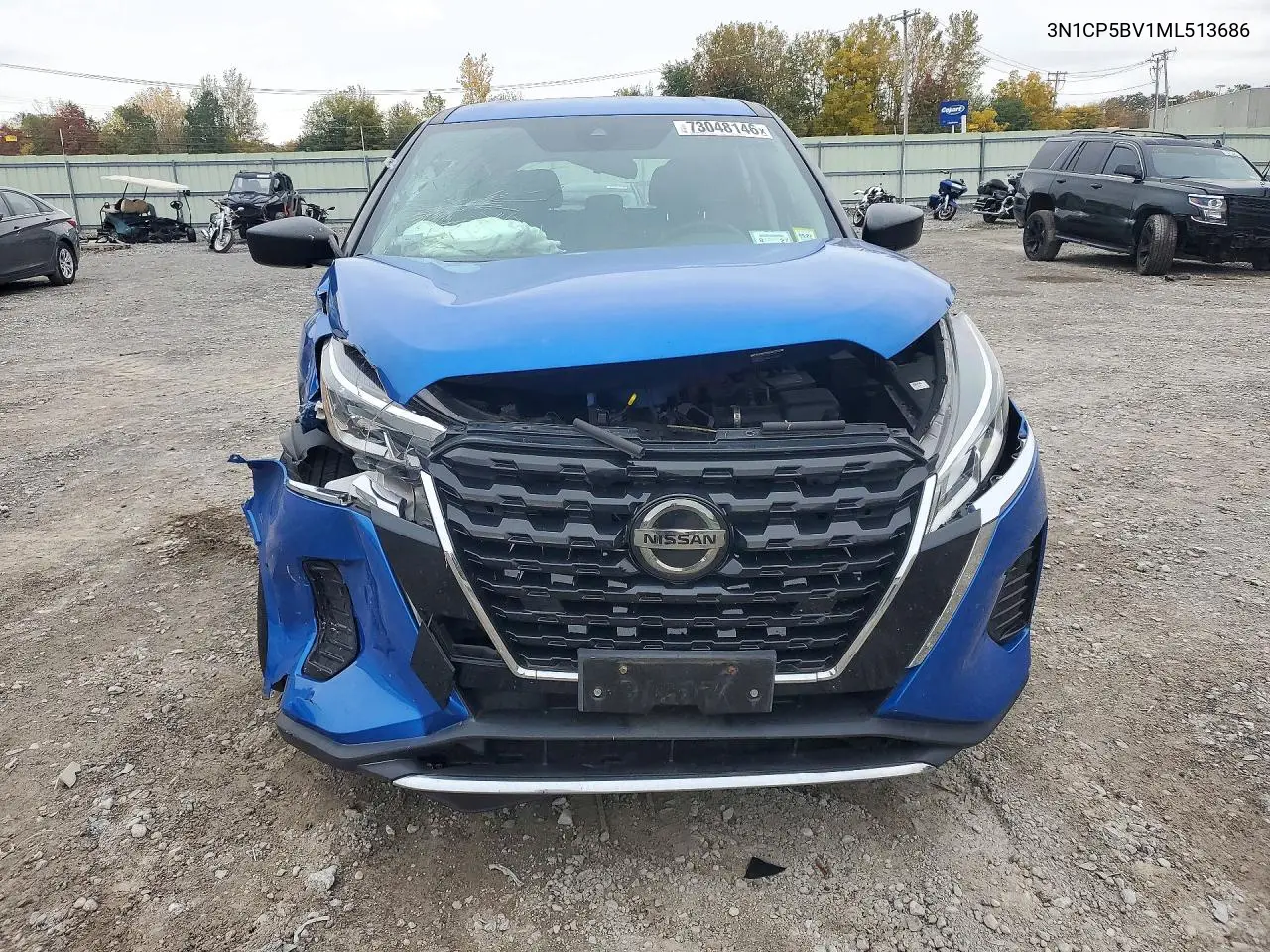 2021 NISSAN KICKS VIN 3N1CP5BV1ML513686 — фото 5