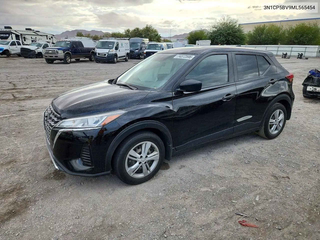 NISSAN KICKS 2021, VIN 3N1CP5BV9ML565454