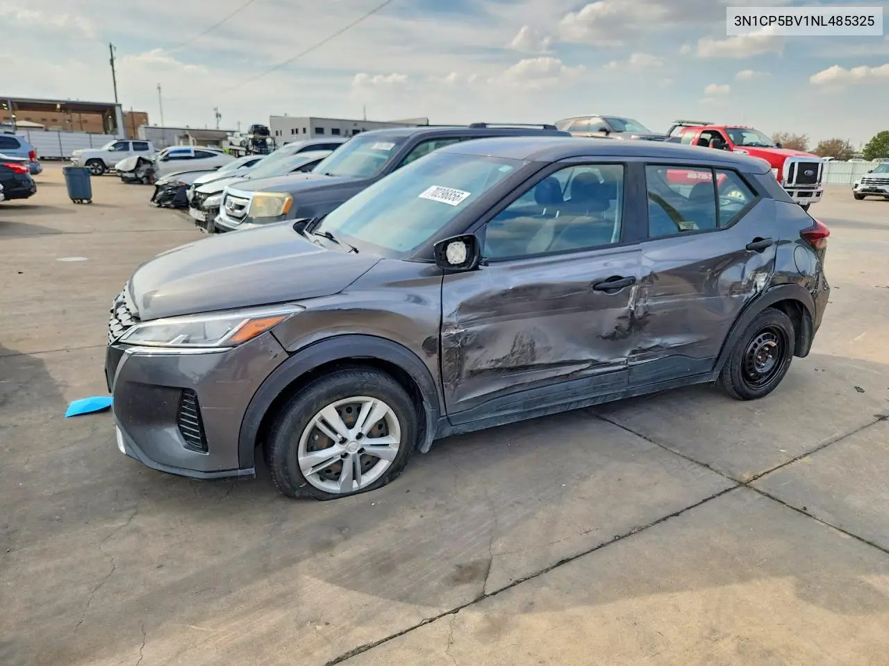 NISSAN KICKS 2022, VIN 3N1CP5BV1NL485325