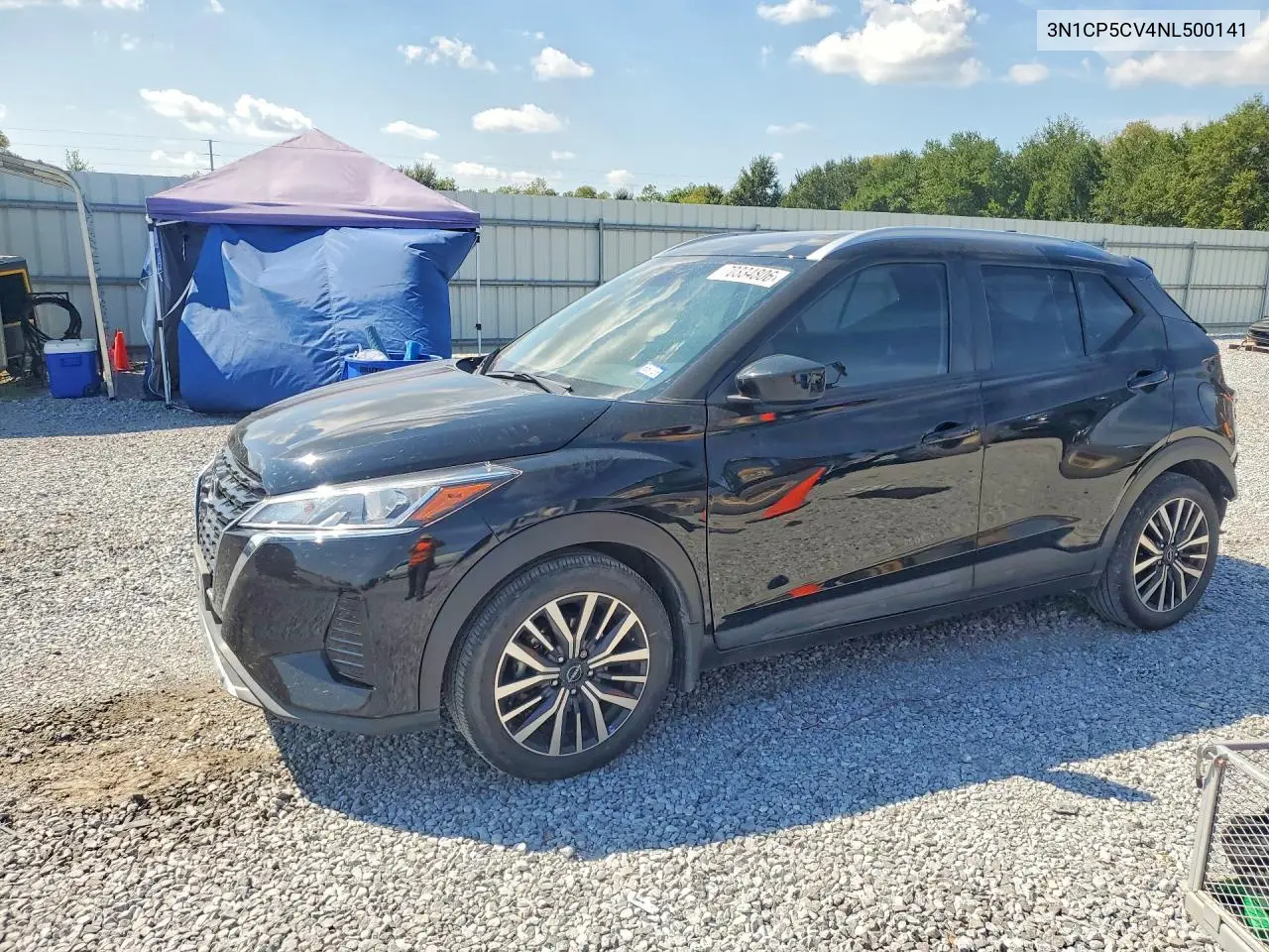 2022 NISSAN KICKS VIN 3N1CP5CV4NL500141 — фото 1