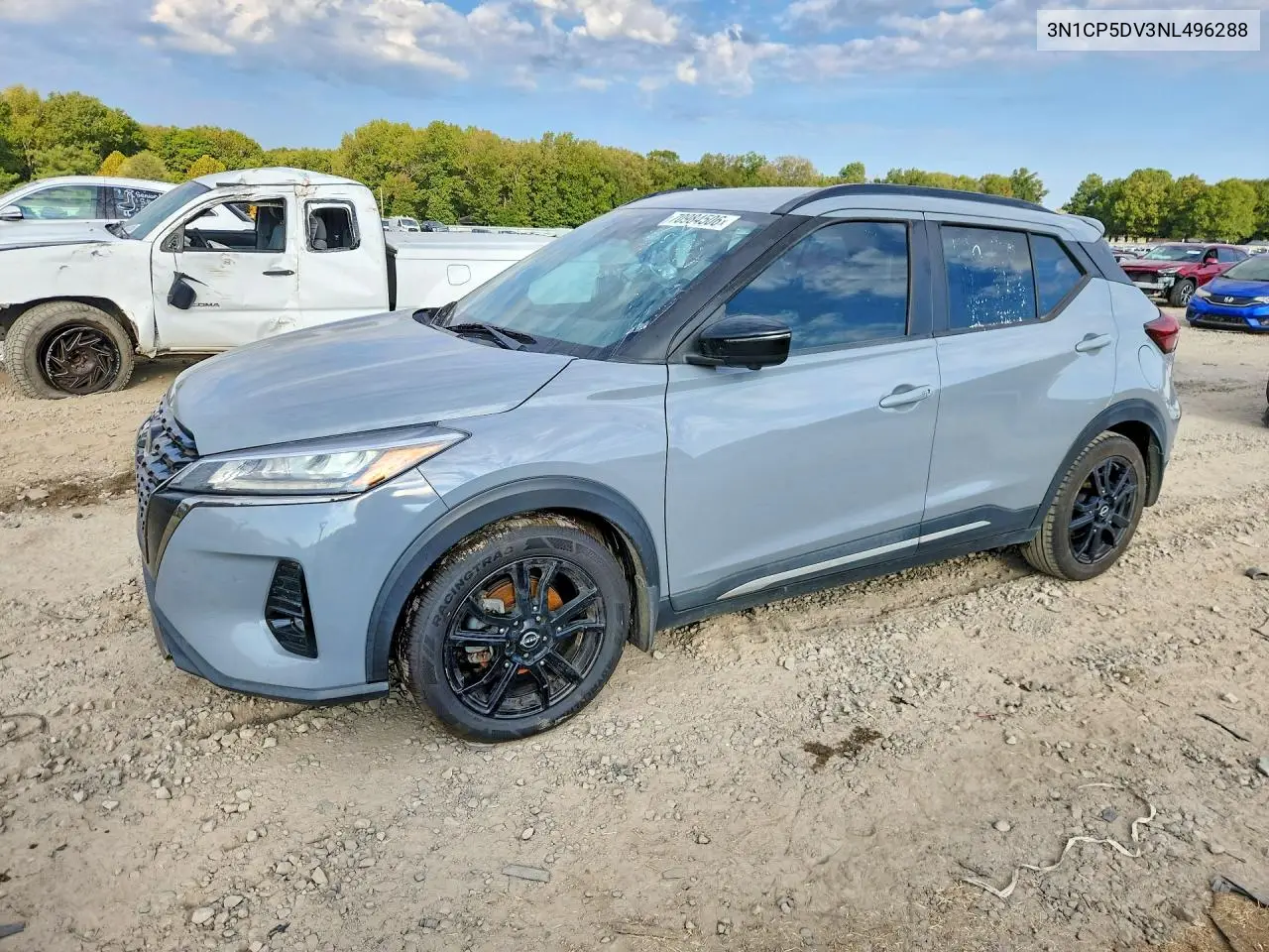 NISSAN KICKS 2022, VIN 3N1CP5DV3NL496288
