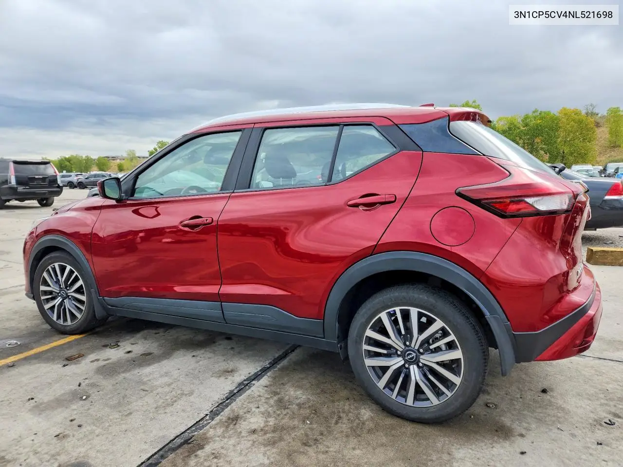2022 NISSAN KICKS VIN 3N1CP5CV4NL521698 — фото 2