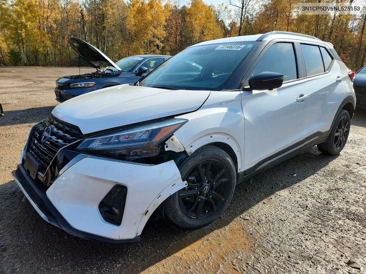 NISSAN KICKS 2022, VIN 3N1CP5DV6NL525153