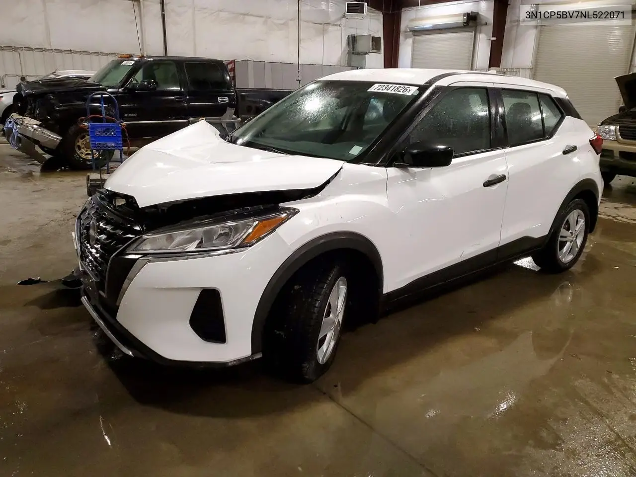 NISSAN KICKS 2022, VIN 3N1CP5BV7NL522071