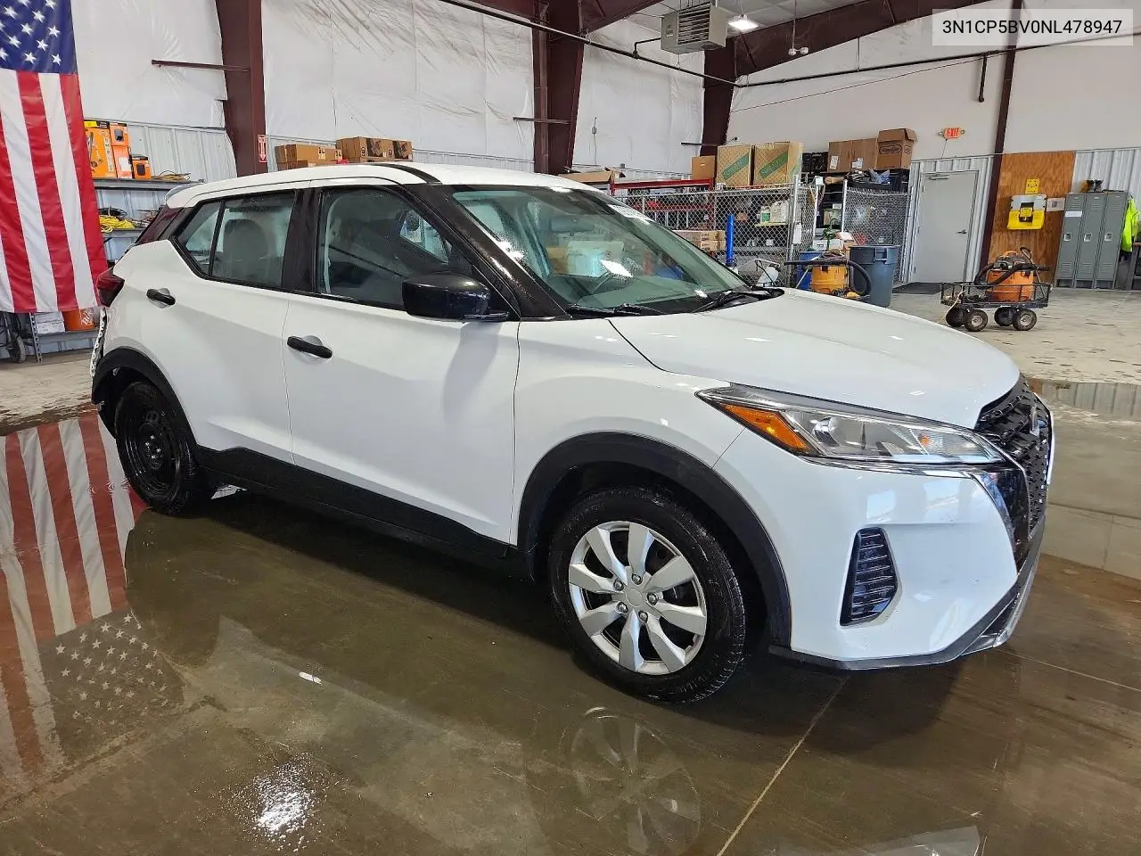 2022 NISSAN KICKS VIN 3N1CP5BV0NL478947 — фото 4