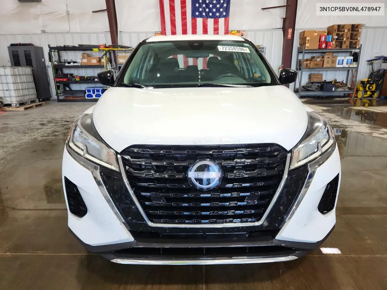 2022 NISSAN KICKS VIN 3N1CP5BV0NL478947 — фото 5