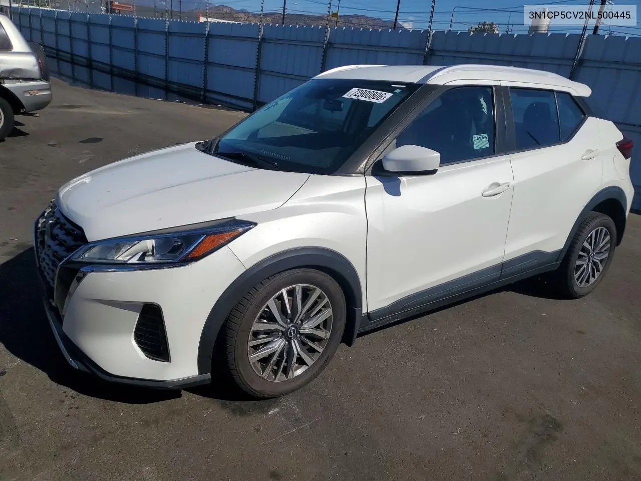 NISSAN KICKS 2022, VIN 3N1CP5CV2NL500445
