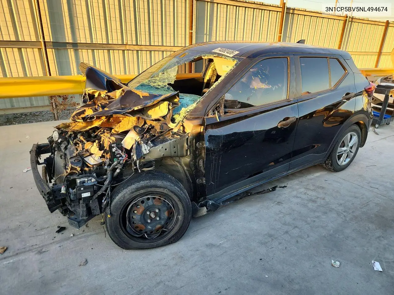 NISSAN KICKS 2022, VIN 3N1CP5BV5NL494674
