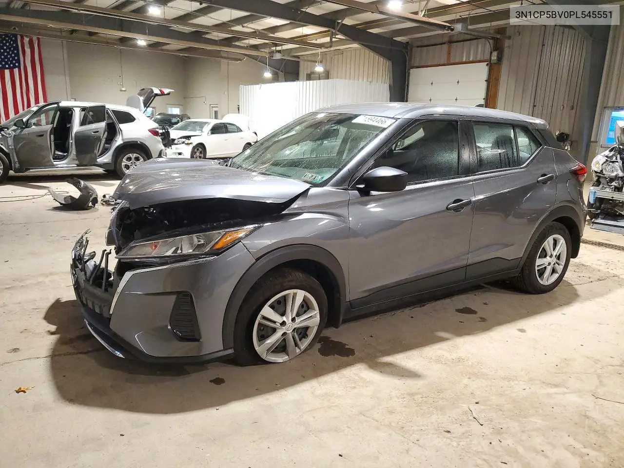 NISSAN KICKS 2023, VIN 3N1CP5BV0PL545551