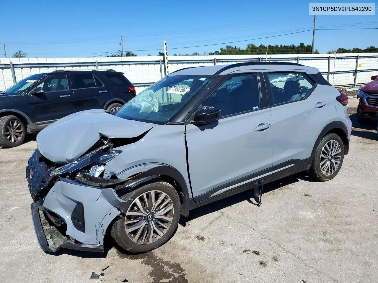 NISSAN KICKS 2023, VIN 3N1CP5DV9PL542290