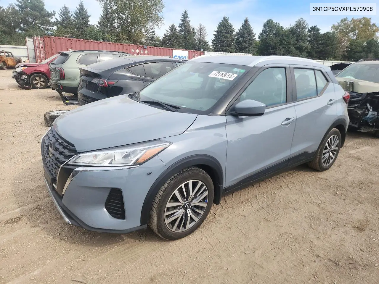 NISSAN KICKS 2023, VIN 3N1CP5CVXPL570908