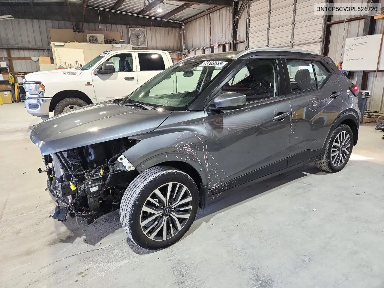 NISSAN KICKS 2023, VIN 3N1CP5CV3PL526720