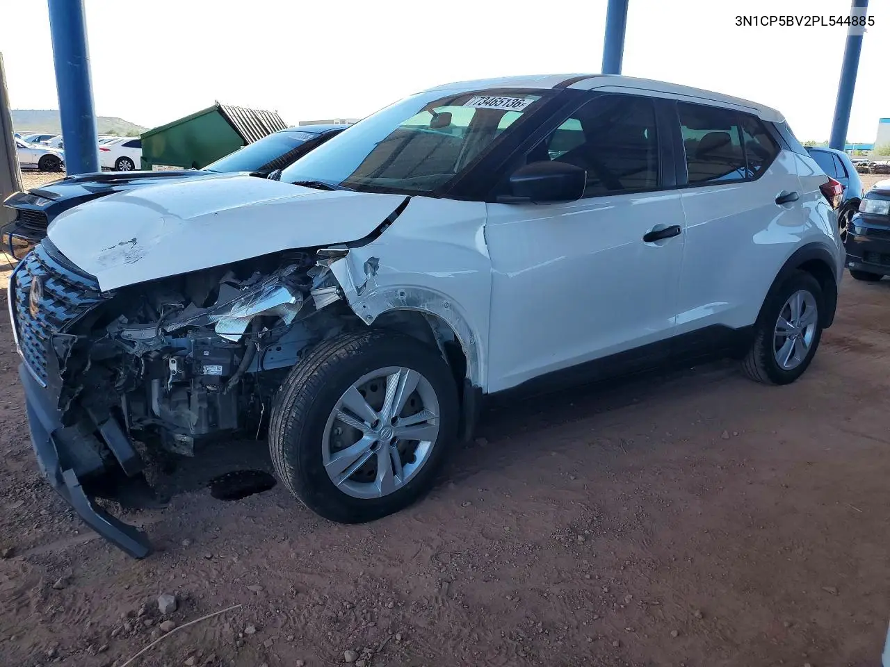 NISSAN KICKS 2023, VIN 3N1CP5BV2PL544885