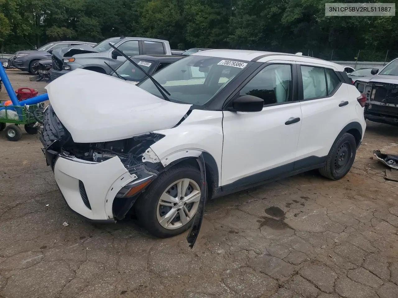 NISSAN KICKS 2024, VIN 3N1CP5BV2RL511887